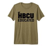 HBCU Educated with Cap HBCU Educated Premium T-Shirt