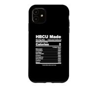 HBCU Nutritional Facts Case for iPhone 11
