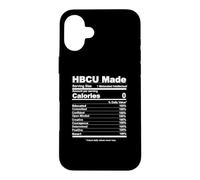 HBCU Nutritional Facts Case for iPhone 16 Plus