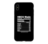 HBCU Nutritional Facts Case for iPhone XS Max