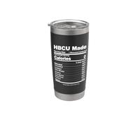 HBCU Nutritional Facts Stainless Steel Insulated Tumbler