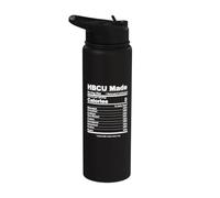 HBCU Nutritional Facts Stainless Steel Insulated Water Bottle