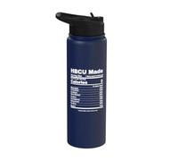 HBCU Nutritional Facts Stainless Steel Insulated Water Bottle