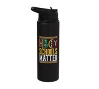 HBCU School Matters Historically Black College Graduate Stainless Steel Insulated Water Bottle