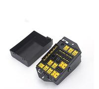 HBDCRJGE Car Relay Socket Black Box Blade Fuse Holder Automotive Central Electrical Box Universal Engine for for Wuling 6400 6376