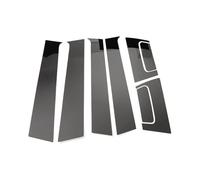 HBDTNTKF Car Pillar Sticker Decal For Honda HRV 2016-2020, Window Trim Center Pillar-Sticker Side Door Decorative Mouldings Anti Scratch Protector,A