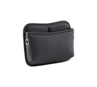 HBDTNTKF Car Seat Side Pocket For Mini Cooper One S R50 R53 R56 R60 F55 F56 R58 R5, PU Leather Seats Gap Storage Bag Multi-Function Hanging Organizer Phone Keys Interior Accessories,A/Black