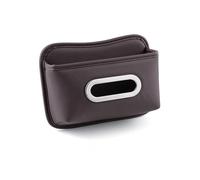 HBDTNTKF Car Seat Side Storage Pocket For Volvo S90 S60 XC40 XC60 V60 V90 XC90 XC40, Tissue box Universal Front Console Organizer Bag Multifunctional Portable Accessories, D/Brown