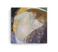 HBEOOP Gustav Klimt Famous Paint (Danae) Print Poster Artworks Canvas Room Aesthetic Wall Art Prints Home Modern Decor 16x16inch(40x40cm)