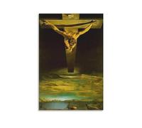HBEOOP Salvador Dali Famous Paint (Christ of St. John of The Cross) Print Poster Picture Print Wall Art Painting Canvas Artworks Gift Idea Room Aesthetic 16x24inch(40x60cm)