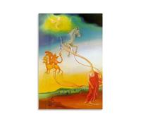 HBEOOP Salvador Dali Famous Paint (The Second Coming of Christ) Print Poster Wall Art Scroll Canvas Painting Picture Living Room Decor Home 20x30inch(50x75cm)