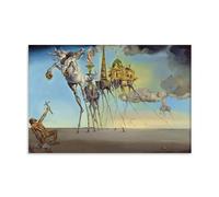 HBEOOP Salvador Dali Famous Paint (The Temptation of St. Anthony) Print Poster Art Canvas Painting Decor Wall Print Photo Home Modern Decoratives 12x18inch(30x45cm)