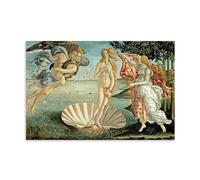 HBEOOP Sandro Botticelli Famous Paint (The Birth of Venus) Print Poster Wall Art Bedroom Prints Home Decor Hanging Picture Canvas Paintings 16x24inch(40x60cm)