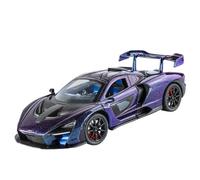 HBEUBUOEB Pre Built Scaled Model 1:24 Alloy Spray Model Toy Beautiful Tabletop Ornament Best Collectible For Car Model Lovers Gift Simulation Replicas(Purple with box)