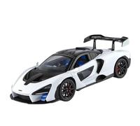 HBEUBUOEB Pre Built Scaled Model 1:24 Alloy Spray Model Toy Beautiful Tabletop Ornament Best Collectible For Car Model Lovers Gift Simulation Replicas(White with box)