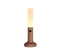 HBGFHG Motion Sensor Night Light Magnetic Wall Mount Light, Wood Rechargeable Sconce Wall Lighting Led Lights for Bedroom, Hallway, Bathroom, Stairway, Home Indoor (Sapele)