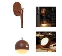 HBGFHG Voice Activated Wooden Night Light & Room Decor (Sapele)
