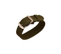 HBGRVCKS Nylon Canvas Watch Band 14mm 16mm 18mm 20mm 22mm Men's Women's Universal Watch Strap Braided Bracelet Watch Replacement Strap For Traditional Or Smart Watch(Dark green,18mm)