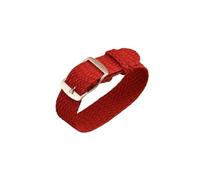 HBGRVCKS Nylon Canvas Watch Band 14mm 16mm 18mm 20mm 22mm Men's Women's Universal Watch Strap Braided Bracelet Watch Replacement Strap For Traditional Or Smart Watch(Red,14mm)