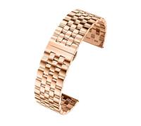 HBGRVCKS Stainless Steel Replacement Watch Strap Unisex(G,22mm)