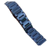 HBGRVCKS Watch Strap Solid Watch Strap Stainless Steel Watchband 18mm-24mm blue Metal Replacement Bracelet Universal