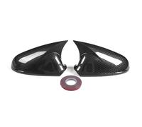 HBGURM 1 Pair Car Rearview Mirror Cover Sticker Housing For Vauxhall For Opel For Astra J For GTC MK6 2010-2013 Side Wing Mirror Caps Accessories (Carbon Fiber Look)