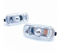HBGURM 2 PCS Side Turn Signal Light Lamp Cover For A3 2004-2008 S3 A4 B6 B7 2001-2008 S4 2001-2008 A6 C5 2002-2008 S6 RS4 RS6 8E09 Side Indicator Light