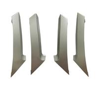 HBGURM 2pcs ABS Plastic Car Interior Door Handle Pull Cover Trim for Toyota for Camry 2006 2007 2008 2009 2010 2011 (4PCS Silver)