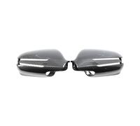 HBGURM 2pcs Rearview Side Mirror Covers Cap 2198102576 For Mercedes For Benz W207 C207 CLS Class W219 R230 R171 2008-2011 (carbon fiber)