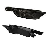 HBGURM Car Rear Bumper Reflector For Ford For Fiesta WT Mk7 2008-2016 For C-MAX 2010-2015 Brake Tail Light Smoked Black Fog