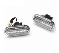 HBGURM Dynamic Side Marker Turn Signal Lights For Mercedes For Benz For Smart FORTWO Coupe (453) Side Indicator Light(Crystal white)