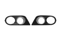 HBGURM For E46 M3 2001-2006 2 Door Car Fog Lights Cover Lamp Frame Light Grille 2Pcs Accessories (carbon fiber)