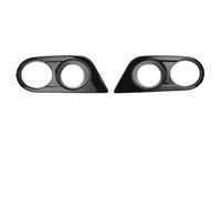 HBGURM For E46 M3 2001-2006 2 Door Car Fog Lights Cover Lamp Frame Light Grille 2Pcs Accessories (Gloss Black)