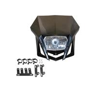 HBGURM For KLX 150 250 450 Motorcycle Headlight Dirt Bike Headlight Motocross Headlamp(Black)