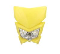 HBGURM For KX250F KX250 450 KX450F KX KLX 450R 110-501 Motorcycle Head Light Motocross Headlamp(Yellow B)