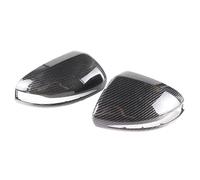 HBGURM For Mercedes For Benz C GLC S E Class W205 X253 W222 W213 W238 Replacement Carbon Black Side Rearview Mirror Cover Caps Shell LHD (Carbon pattern-1)