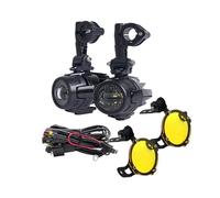 HBGURM For R1200GS 2005-2012 R1200GS ADV Adventure 2006-2013 Motorcycle LED Headlamp Assembly Headlights(Yellow Fog light)