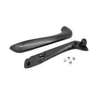 HBGURM for Renault for Megane 3 MK3 for Fluence 2008-2016 2PCS Car Front Left Right Interior Door Handle Grab Kit 809540001R 809600007R (Carbon Left)