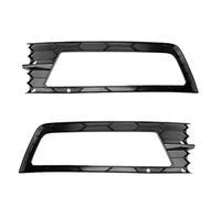 HBGURM For Skoda For Octavia MK3 2013 2014 2015 2016 2017 2pcs Car Front Bumper Fog Light Lamp Lower Grille Cover
