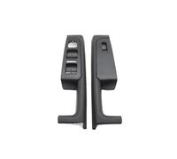 HBGURM for Skoda for Superb 2008-2013 3TD867157 2/4PCS Car Front Rear Interior Door Handle Armrest Frame Switch Control Panel Trim (2PCS-Black)