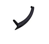 HBGURM for X5 X6 E70 E71 E72 2007-2013 1PCS ABS Car Interior Door Handle with Leather Outer Cover Inner Handle Assembly (1PCS L Black)
