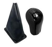 HBGURM Gear Shifter Knob Gear Shift Knob Lever Shifter Gaiter Boot Case Collar for Toyota for Corolla for AYGO for Yaris for VITZ 1997-2004(B0228 and K0316)