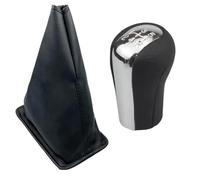 HBGURM Gear Shifter Knob Gear Shift Knob Lever Shifter Gaiter Boot Case Collar for Toyota for Corolla for AYGO for Yaris for VITZ 1997-2004(B0228 and K0276)