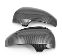 HBGURM Glossy Carbon Fiber Pattern Side Rearview Mirror Cover For TOYOTA For MARK X X130 2010-2016