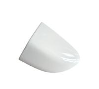 HBGURM Left Right Front Door Lock Cylinder Handle Cover for VW for Passat B6 B7 R36 2006-2011 CC 2009-2017 LHD 3C0837879 3C0837880 Door Handle Protector Cover(LY9H Polar White,Left)