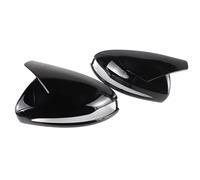 HBGURM Replacement Carbon Black Side Rearview Mirror Cover Caps Shell LHD For Mercedes For Benz C GLC S E Class W205 X253 W222 W213 W238 (Black-2)