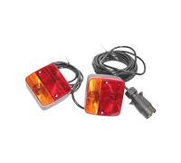 HBHYU Rear Stop Lights Bumper Reflector Light 12V 7 Pin 10M Universal Rear Towing 1 Set Tail Light Brake Stop Reflector Lamp Rear Light Assemblies
