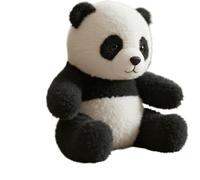 HBIPUKCNT Realistic Panda Plush Toy for Emotional Support On Demand Emotion Therapy Companion Toy for Sleep Hugging Endless Cuddling Looks Just Like a Real Panda Perfect for Comfort and Relaxation