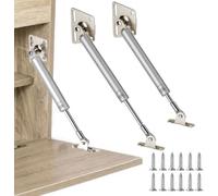 HBL' 2 Pack 150N/33LBS Drop Down Gas Struts for Downward Flap Lid | Drop Down Gas Struts for Downward Flap Lid Slowly Down, Such as Drop-Front Desk, Cabinet Desk or Loft Hatch