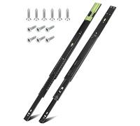 HBL’ 2 Pairs | Soft Close Drawer Runners 500mm, Heavy Duty Cabinet Drawer Slides Replacement - Ball Bearing Full Extension Draw Runner, 50KG Capacity, Made of Cold-Rolled Steel.